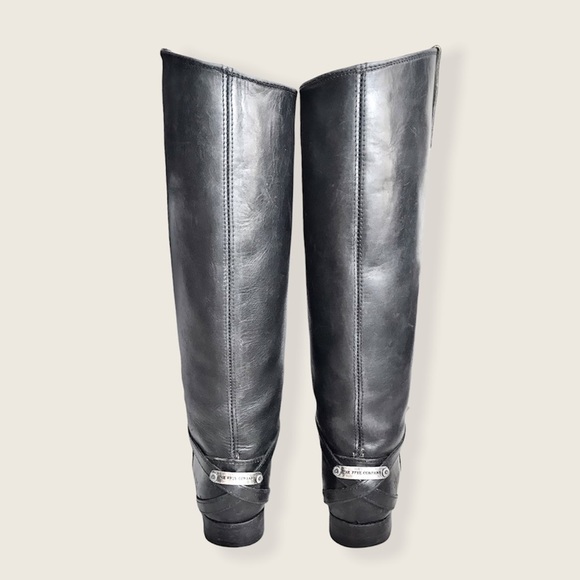 Frye Lindsay Vintage Plate Leather Knee-High Boot - Picture 10 of 16